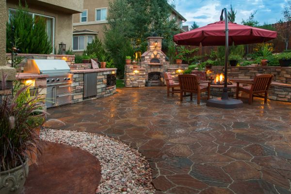 Stone Patio Construction in Mount Juliet